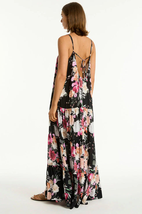 Sea Level Belle Tiered Maxi Sundress